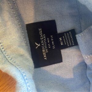 American Eagle Blue Slim Fit Shirt